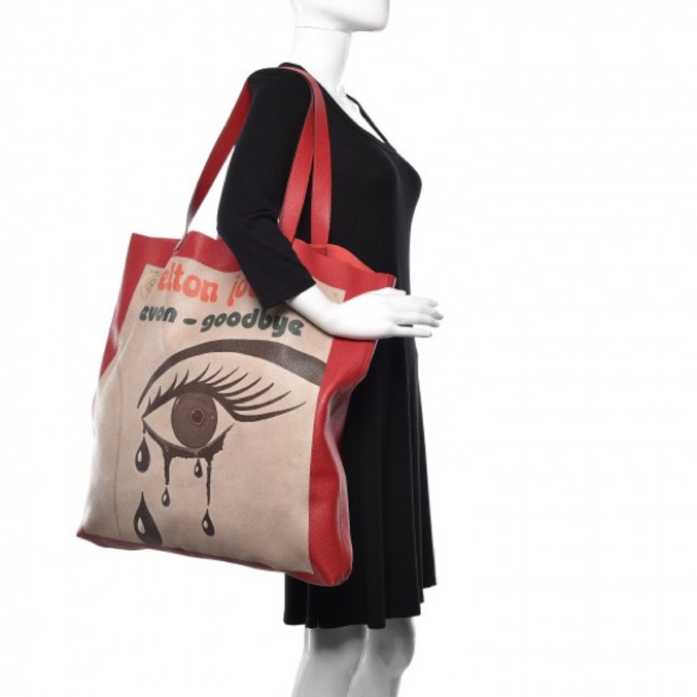 SOLD* Gucci Ophidia Shopping Tote Maxi Elton John Bag Red preowned